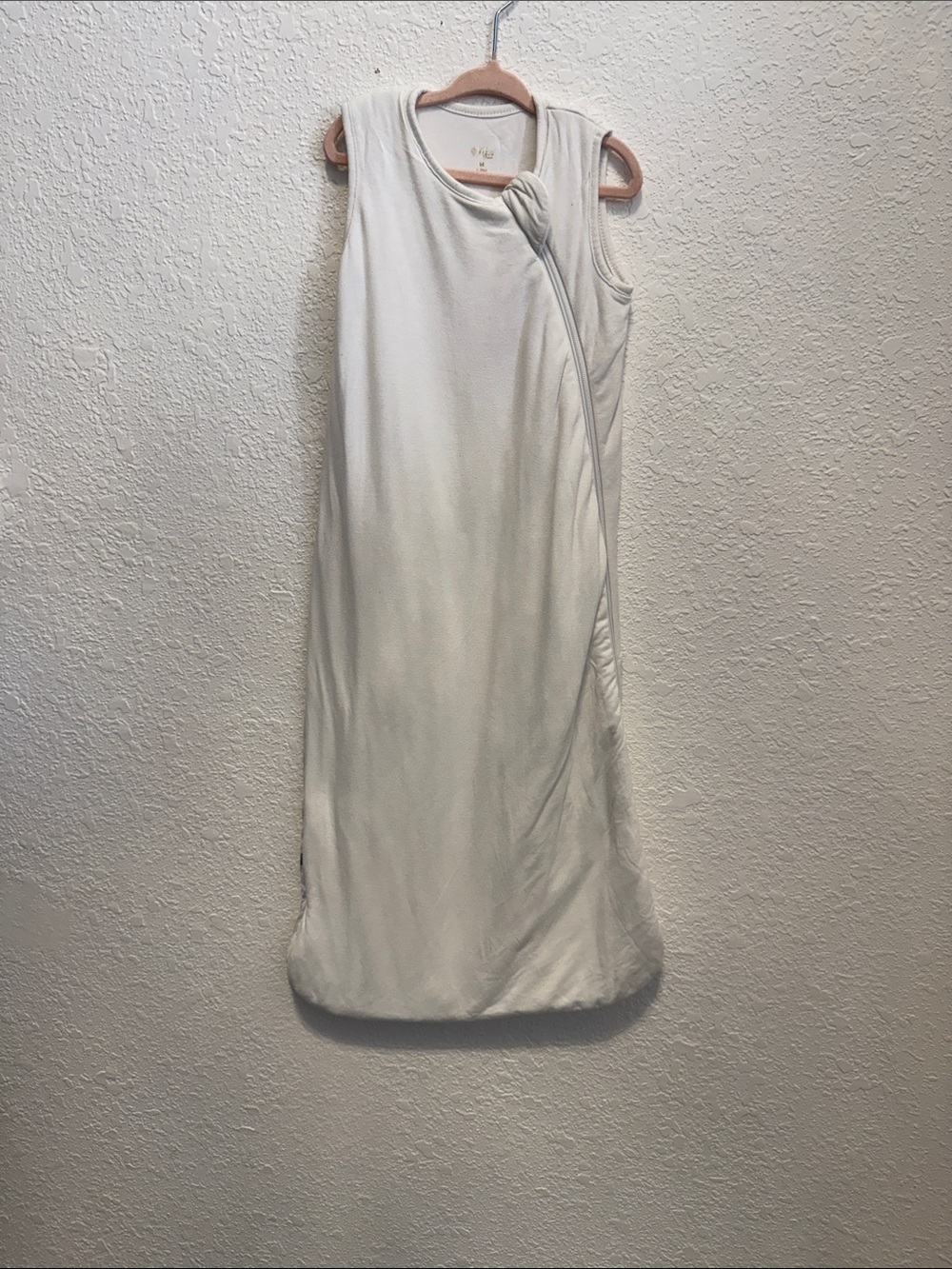 Kyte BABY Cream Sleeveless Knotted Sleep Sack
